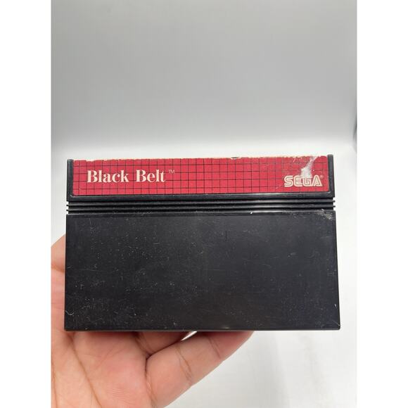 Black Belt (Sega Master System SMS 1986) Authentic Cartridge Only Tested & Works - Picture 2 of 6